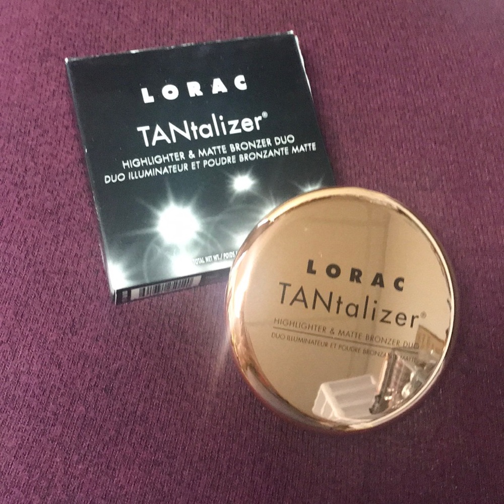 Lorac TANtalizer highlighter and bronzer duo